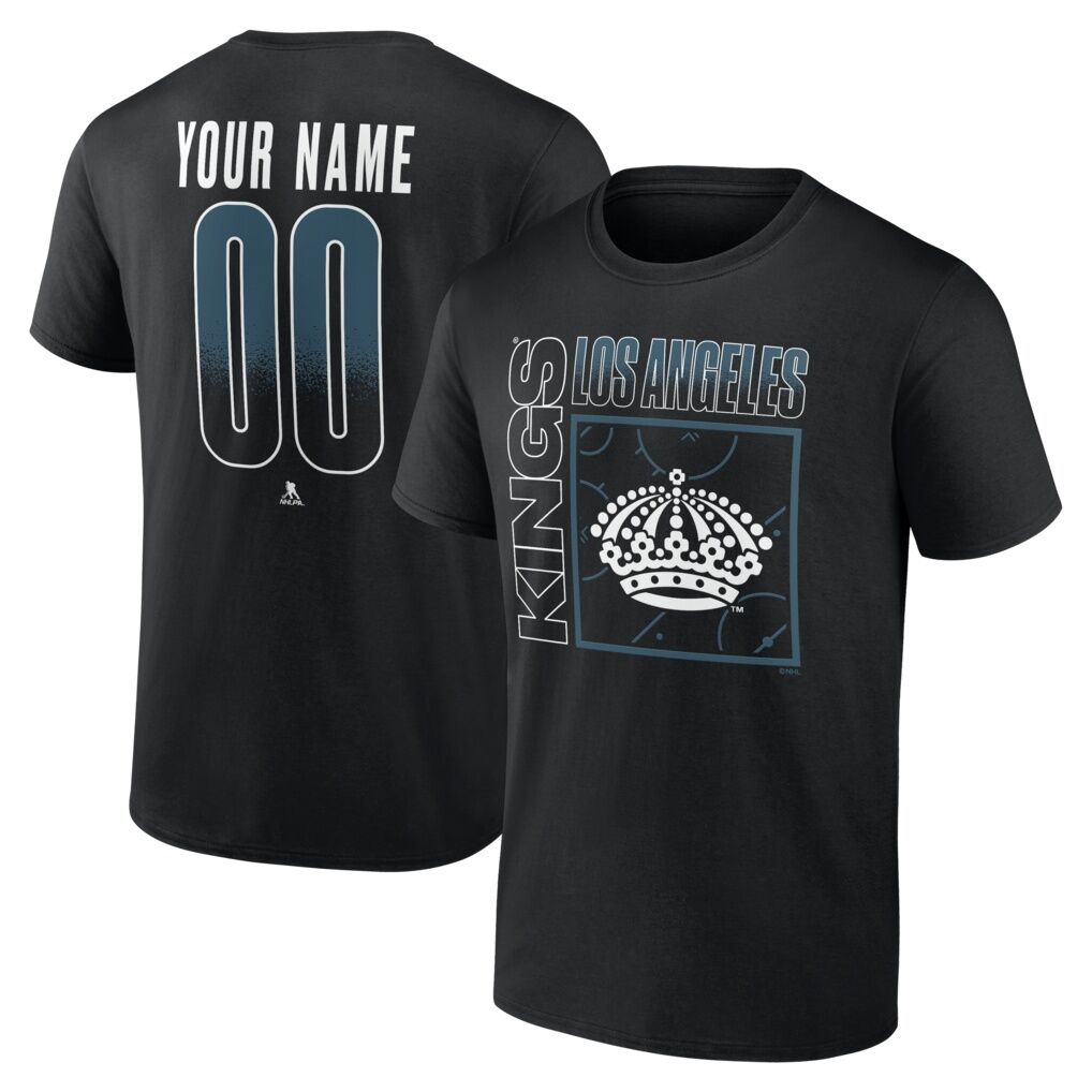 Los Angeles Kings  Home Ice Pop Personalized Name & Number T-Shirt