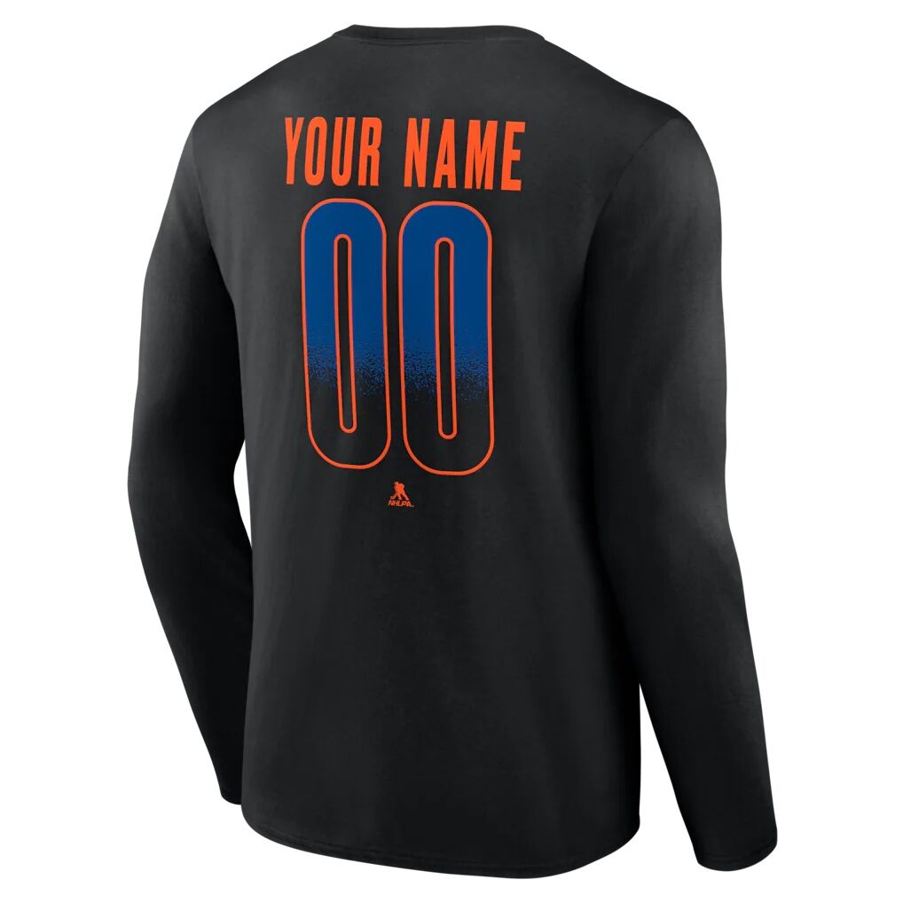 New York Islanders  Home Ice Pop Personalized Name & Number Long Sleeve T-Shirt