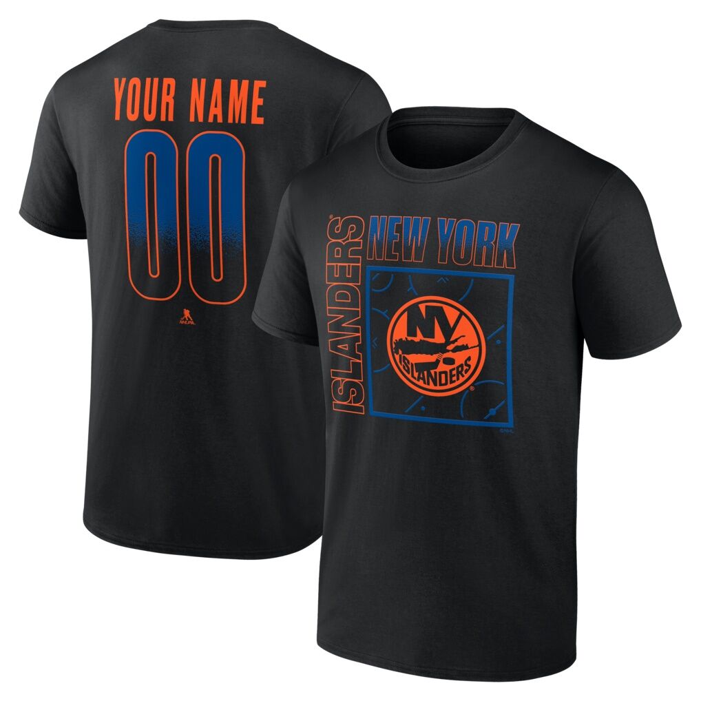 New York Islanders  Home Ice Pop Personalized Name & Number T-Shirt