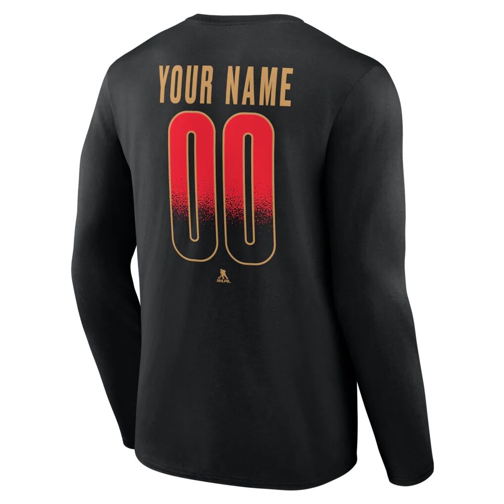 Ottawa Senators  Home Ice Pop Personalized Name & Number Long Sleeve T-Shirt
