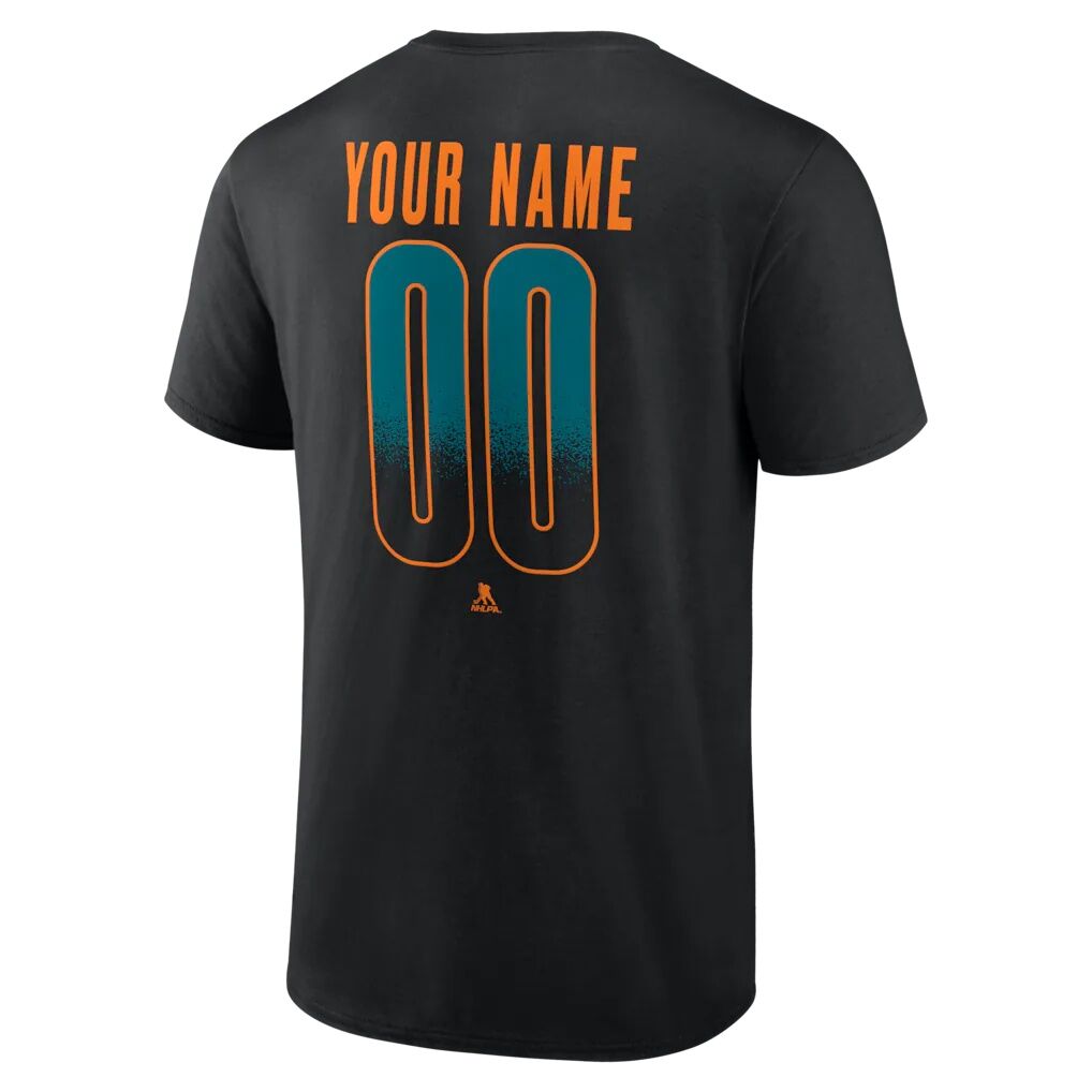 San Jose Sharks  Home Ice Pop Personalized Name & Number T-Shirt