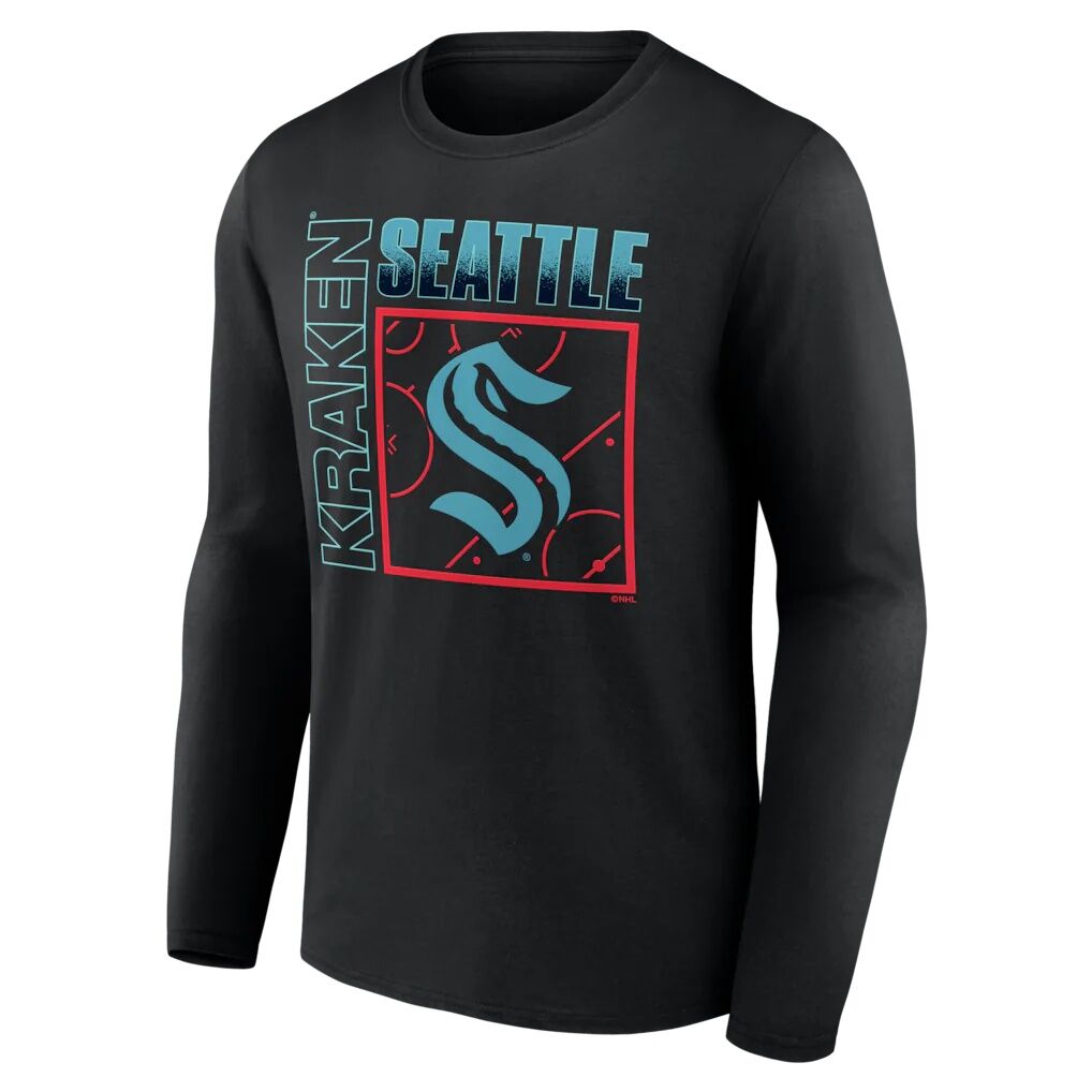 Seattle Kraken  Home Ice Pop Personalized Name & Number Long Sleeve T-Shirt