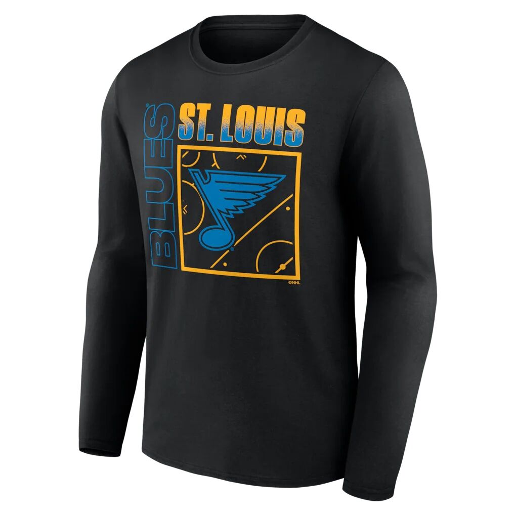 St. Louis Blues  Home Ice Pop Personalized Name & Number Long Sleeve T-Shirt