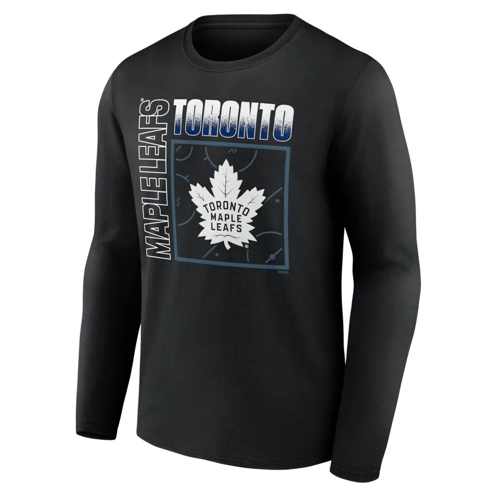 Toronto Maple Leafs  Home Ice Pop Personalized Name & Number Long Sleeve T-Shirt