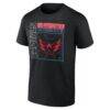 Washington Capitals Home Ice Pop Personalized Name & Number T-Shirt - Black - Side View