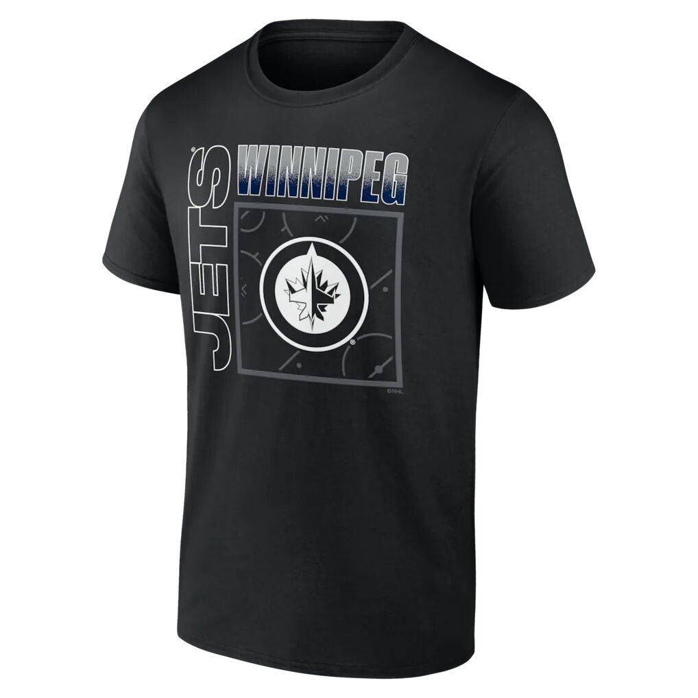 Winnipeg Jets  Home Ice Pop Personalized Name & Number T-Shirt