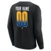 Buffalo Sabres Home Ice Pop Personalized Name & Number Sweatshirt - Black - Detail View