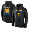 Buffalo Sabres Home Ice Pop Personalized Name & Number Hoodie - Black - Front View