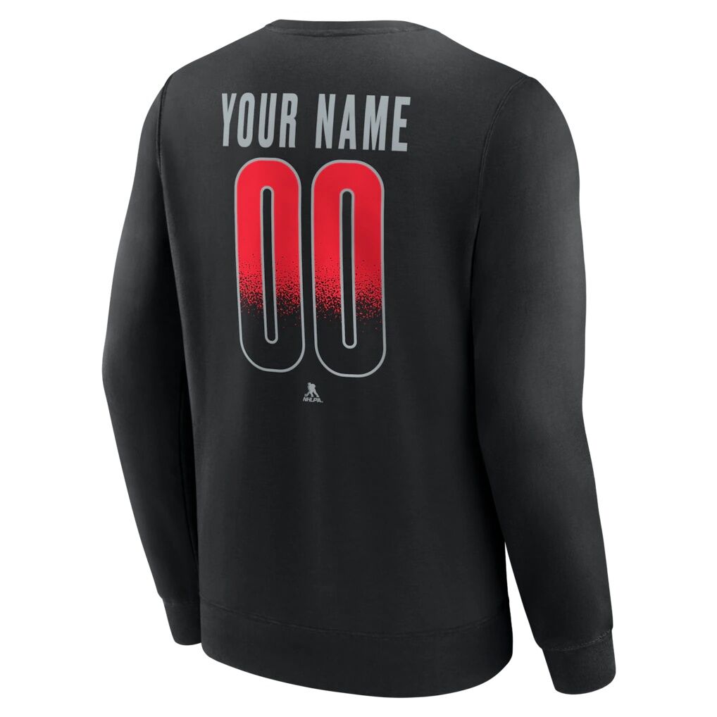 Carolina Hurricanes  Home Ice Pop Personalized Name & Number Sweatshirt