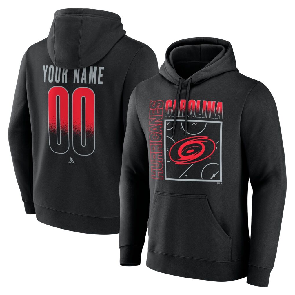 Carolina Hurricanes  Home Ice Pop Personalized Name & Number Hoodie