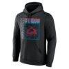 Colorado Avalanche Home Ice Pop Personalized Name & Number Hoodie - Black - Side View