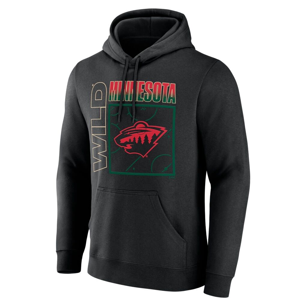 Minnesota Wild  Home Ice Pop Personalized Name & Number Hoodie