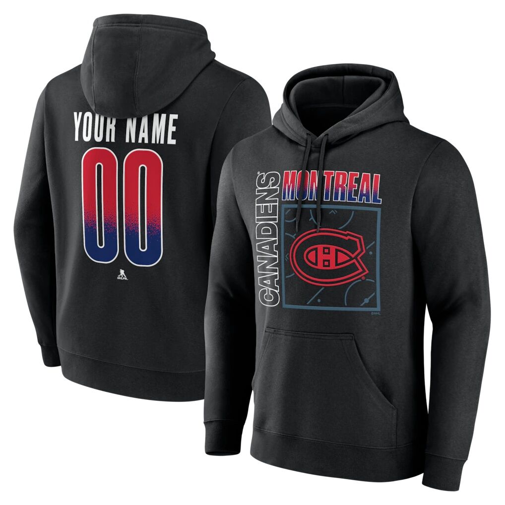 Montreal Canadiens  Home Ice Pop Personalized Name & Number Hoodie