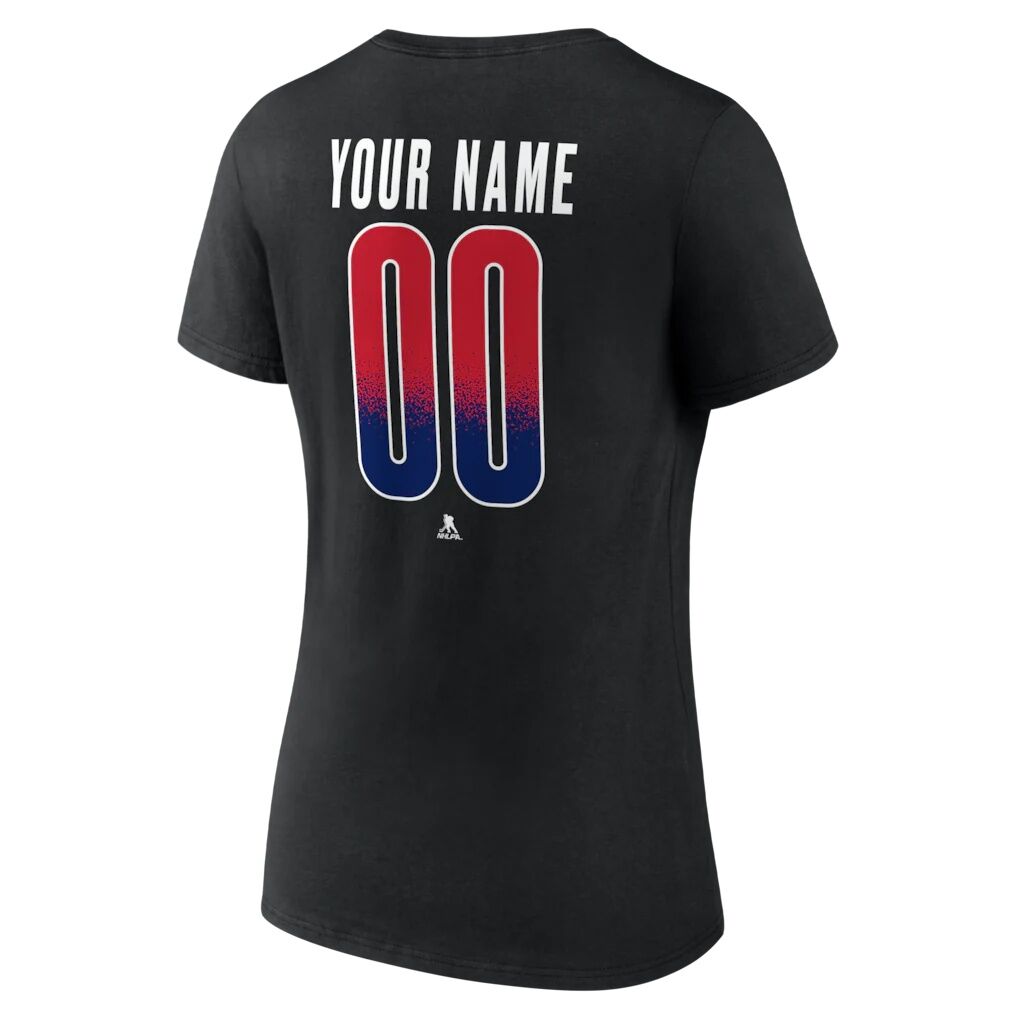 Montreal Canadiens Women's Home Ice Pop Personalized Name & Number V-Neck T-Shirt