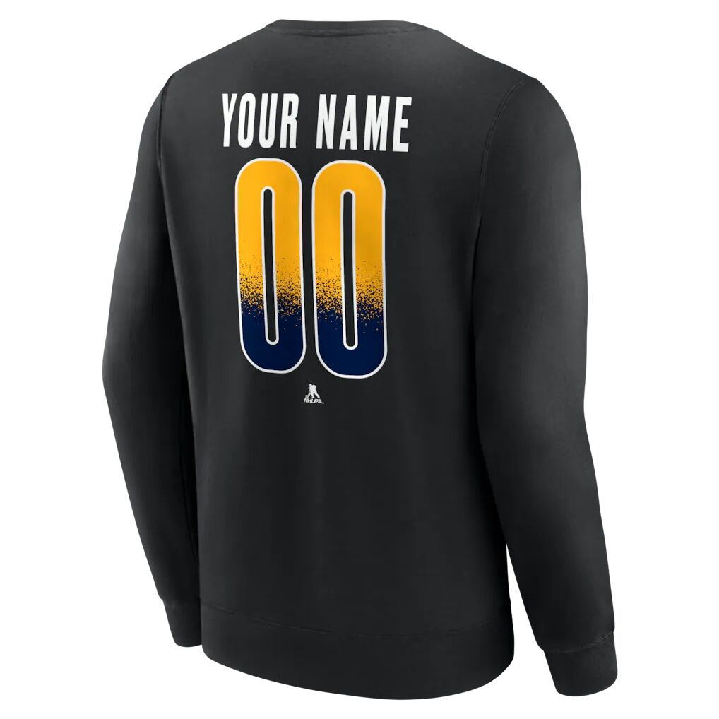 Nashville Predators  Home Ice Pop Personalized Name & Number Sweatshirt