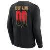 Ottawa Senators Home Ice Pop Personalized Name & Number Sweatshirt - Black - Detail View
