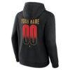 Ottawa Senators Home Ice Pop Personalized Name & Number Hoodie - Black - Detail View