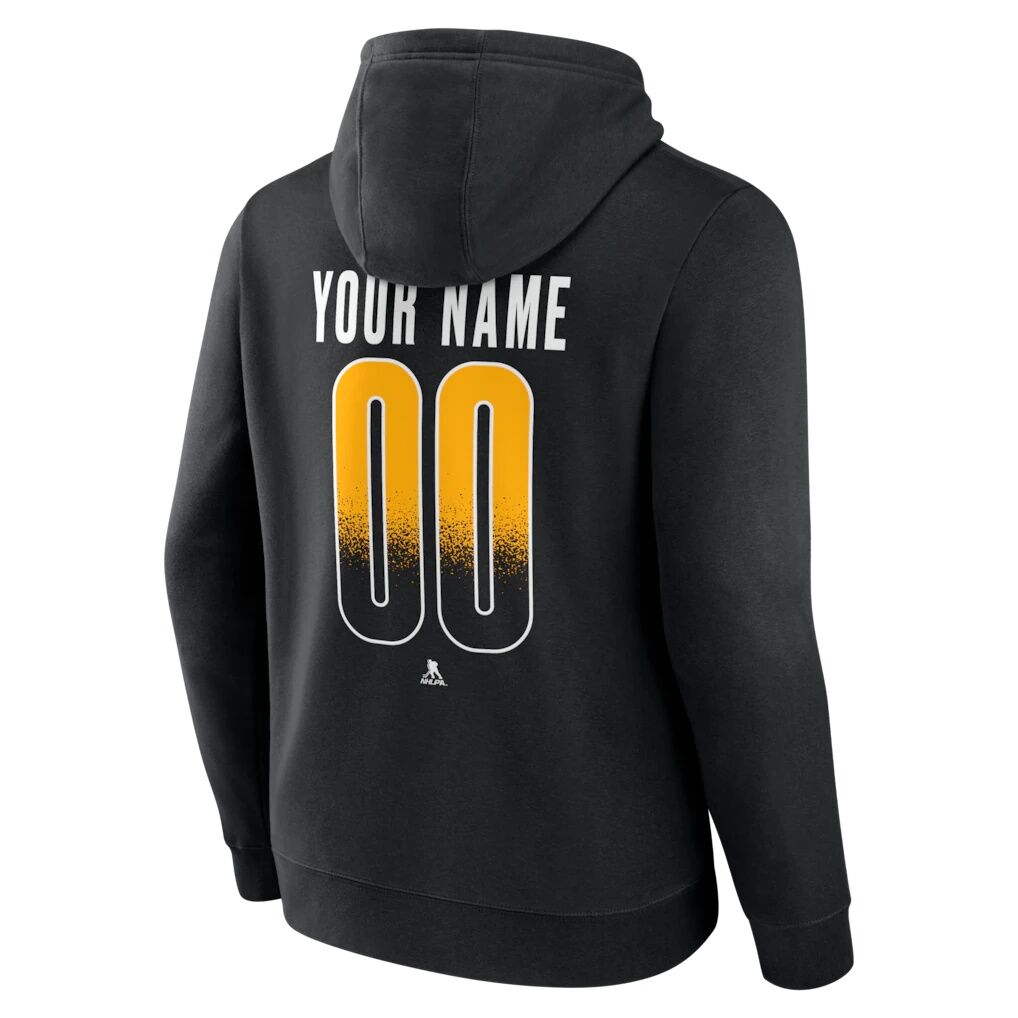 Pittsburgh Penguins  Home Ice Pop Personalized Name & Number Hoodie
