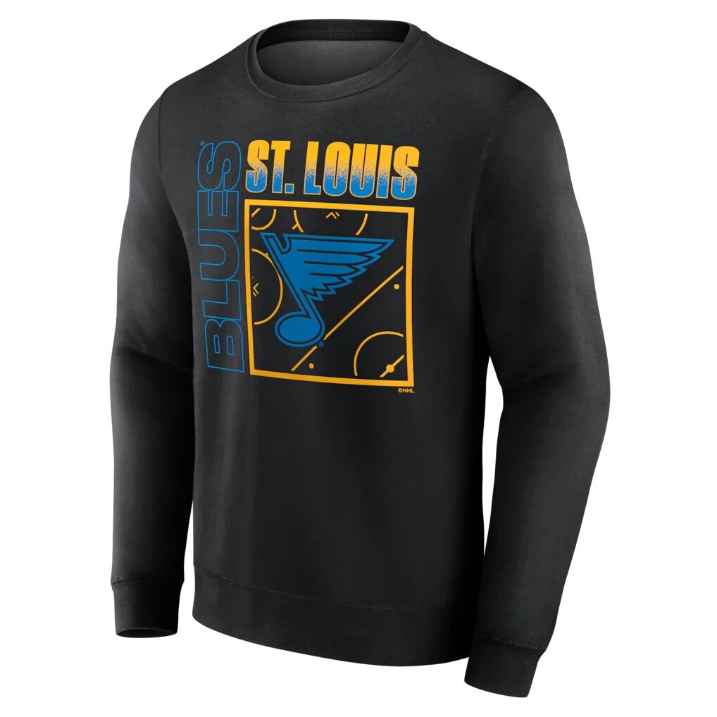 St. Louis Blues  Home Ice Pop Personalized Name & Number Sweatshirt