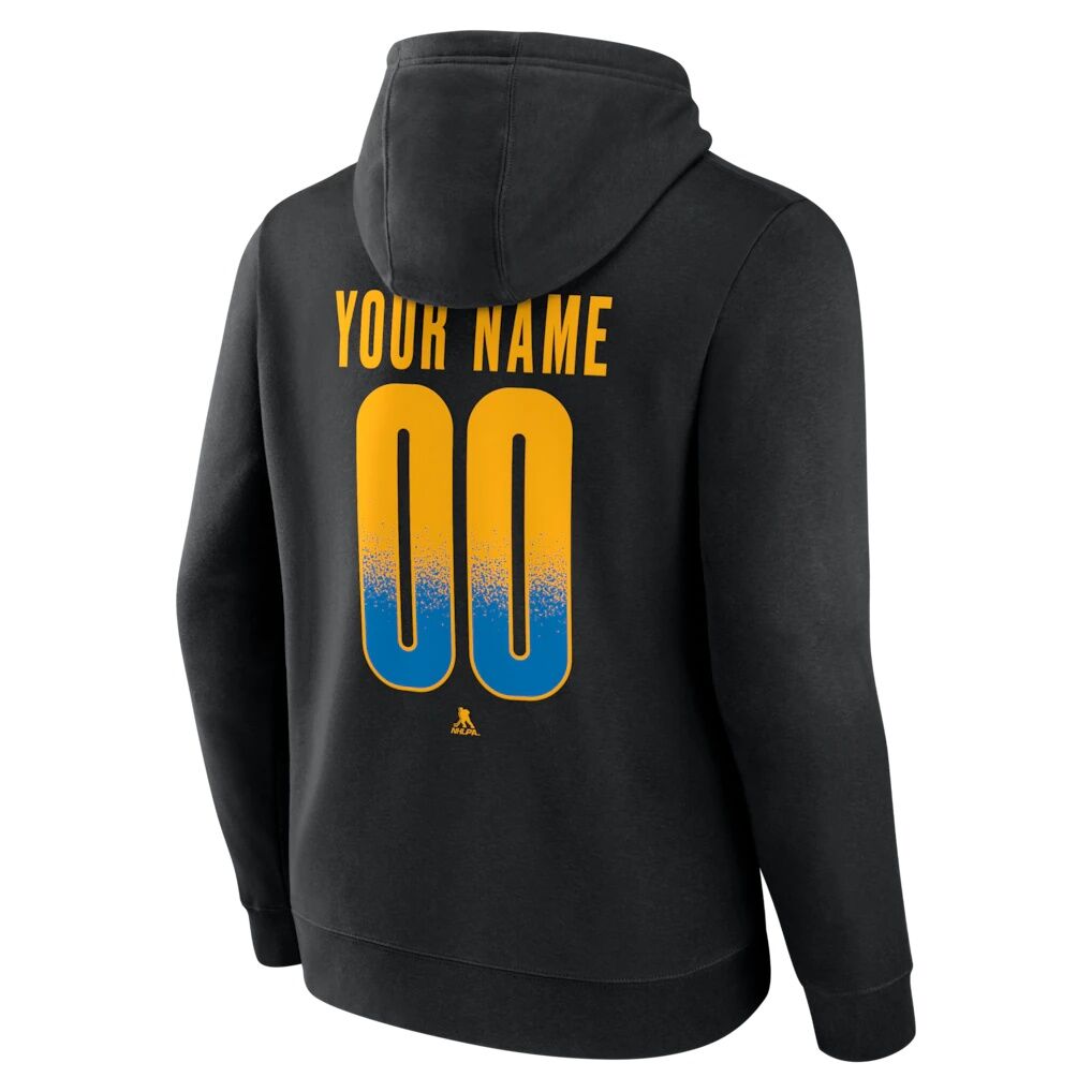 St. Louis Blues  Home Ice Pop Personalized Name & Number Hoodie