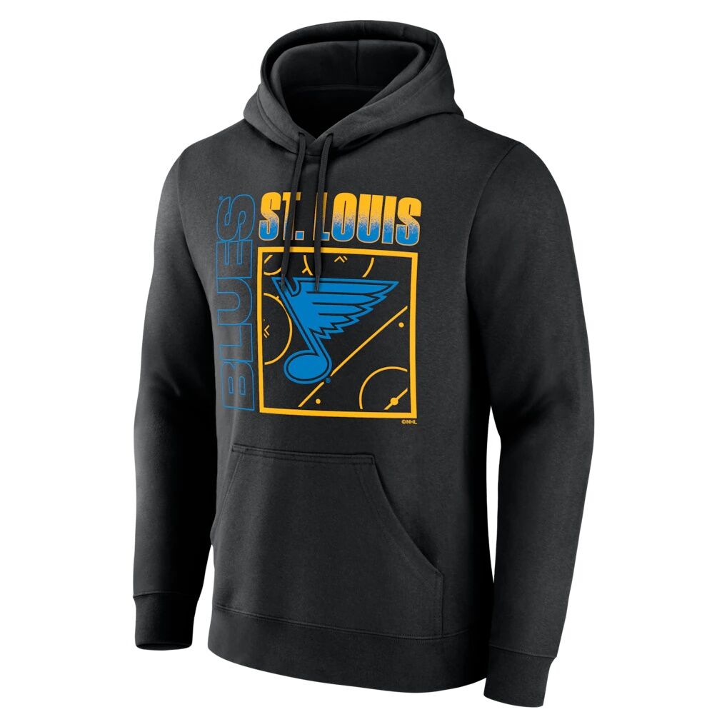 St. Louis Blues  Home Ice Pop Personalized Name & Number Hoodie