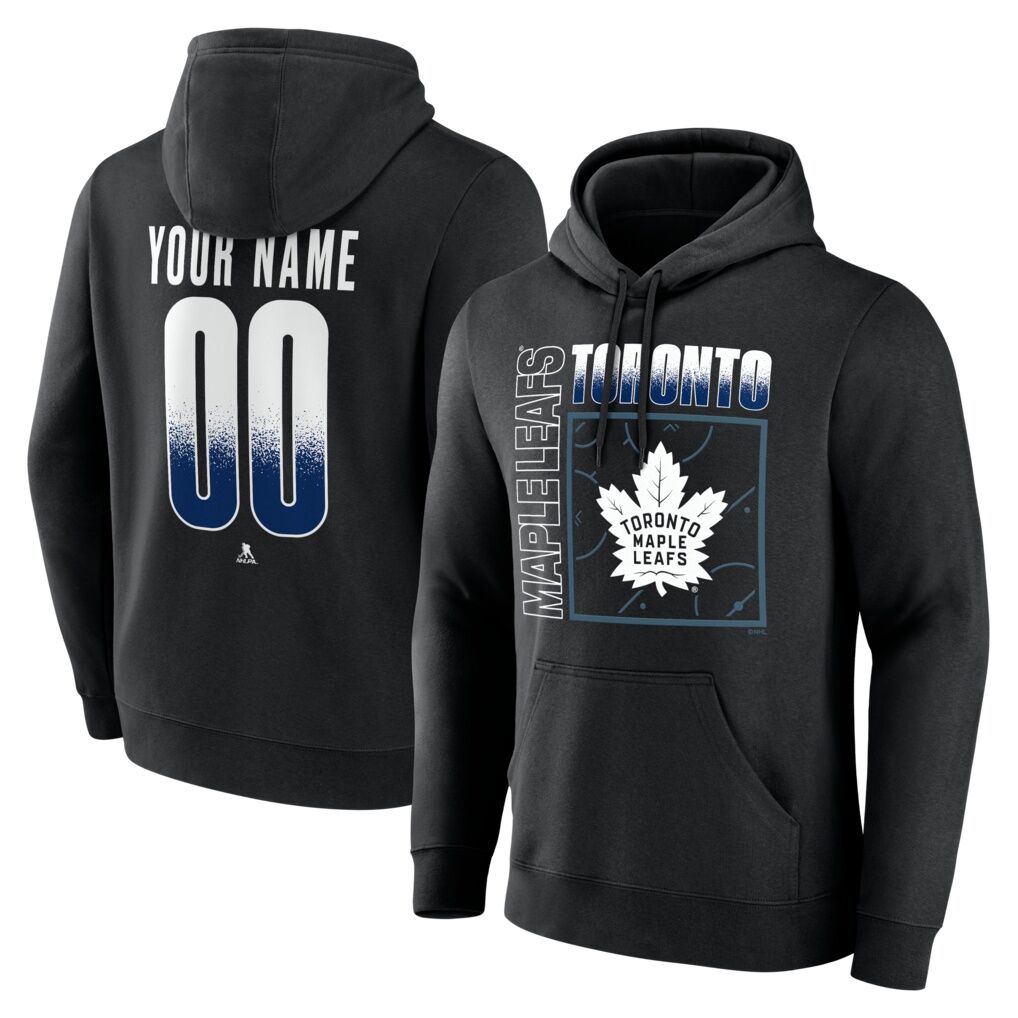 Toronto Maple Leafs  Home Ice Pop Personalized Name & Number Hoodie