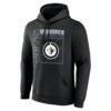 Winnipeg Jets Home Ice Pop Personalized Name & Number Hoodie - Black - Side View