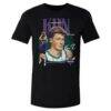 Kon Knueppel Charlotte Hornets 500 Level Dual Player T-Shirt - Black - Front View