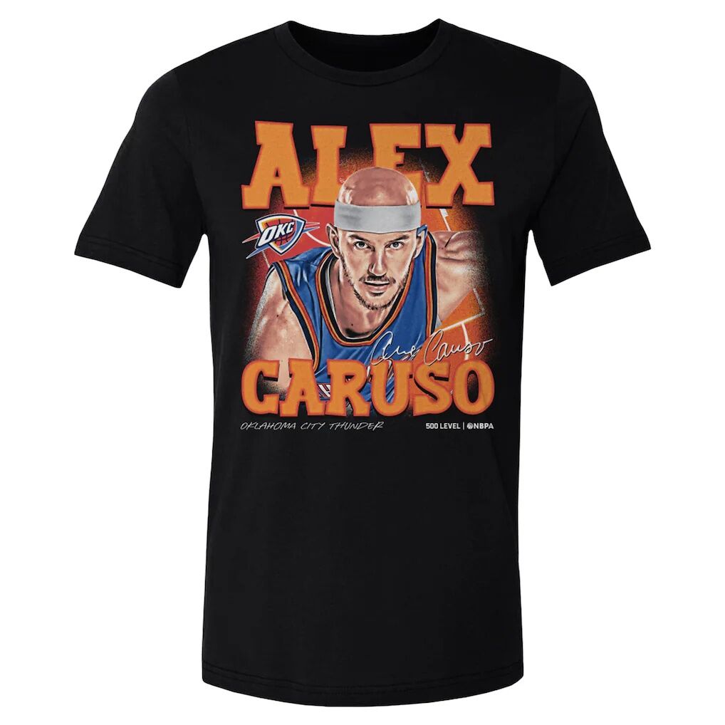 Alex Caruso Oklahoma City Thunder 500 Level Airbrush Player T-Shirt
