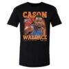 Cason Wallace Oklahoma City Thunder 500 Level Airbrush Player T-Shirt - Black - Front View