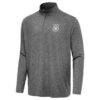 Germany National Team Antigua Masters Quarter-Zip Pullover - - Side View