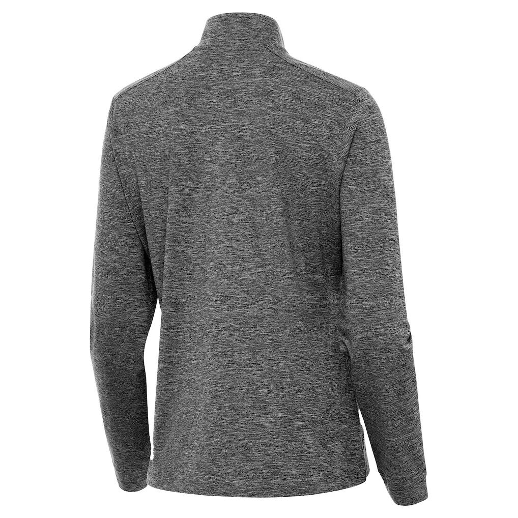 Germany National Team Antigua Women’s Master Quarter-Zip Pullover – Heather Black