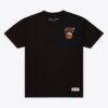 New York Knicks Mitchell & Ness Airbrush T-Shirt - Black - Front View