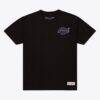 Los Angeles Lakers Mitchell & Ness Airbrush T-Shirt - Black - Front View