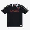 Chicago Bulls Mitchell & Ness Polo Jersey - Black - Front View