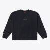 Atlanta Falcons Mitchell & Ness Women's Sweatshirt - Black - Front View