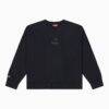Miami Dolphins Mitchell & Ness Women's Sweatshirt - Black - Front View