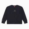Kansas City Chiefs Mitchell & Ness Women's Sweatshirt - Black - Front View