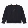 New Orleans Saints Mitchell & Ness Women's Sweatshirt - Black - Front View