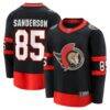 Jake Sanderson Ottawa Senators Fashion7 Home Breakaway Jersey - Black - Front View