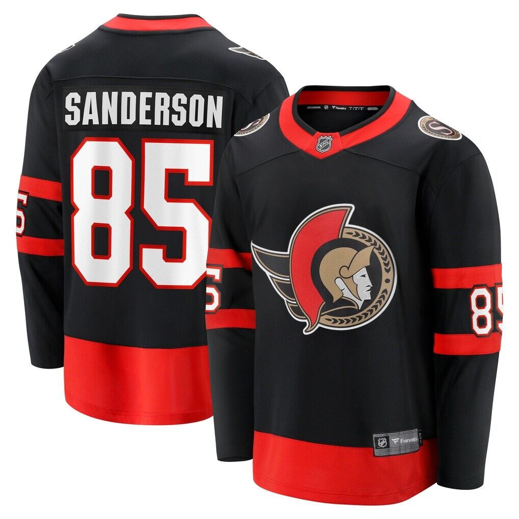 Jake Sanderson Ottawa Senators Fashion7 Home Breakaway Jersey