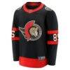 Jake Sanderson Ottawa Senators Fashion7 Home Breakaway Jersey - Black - Side View