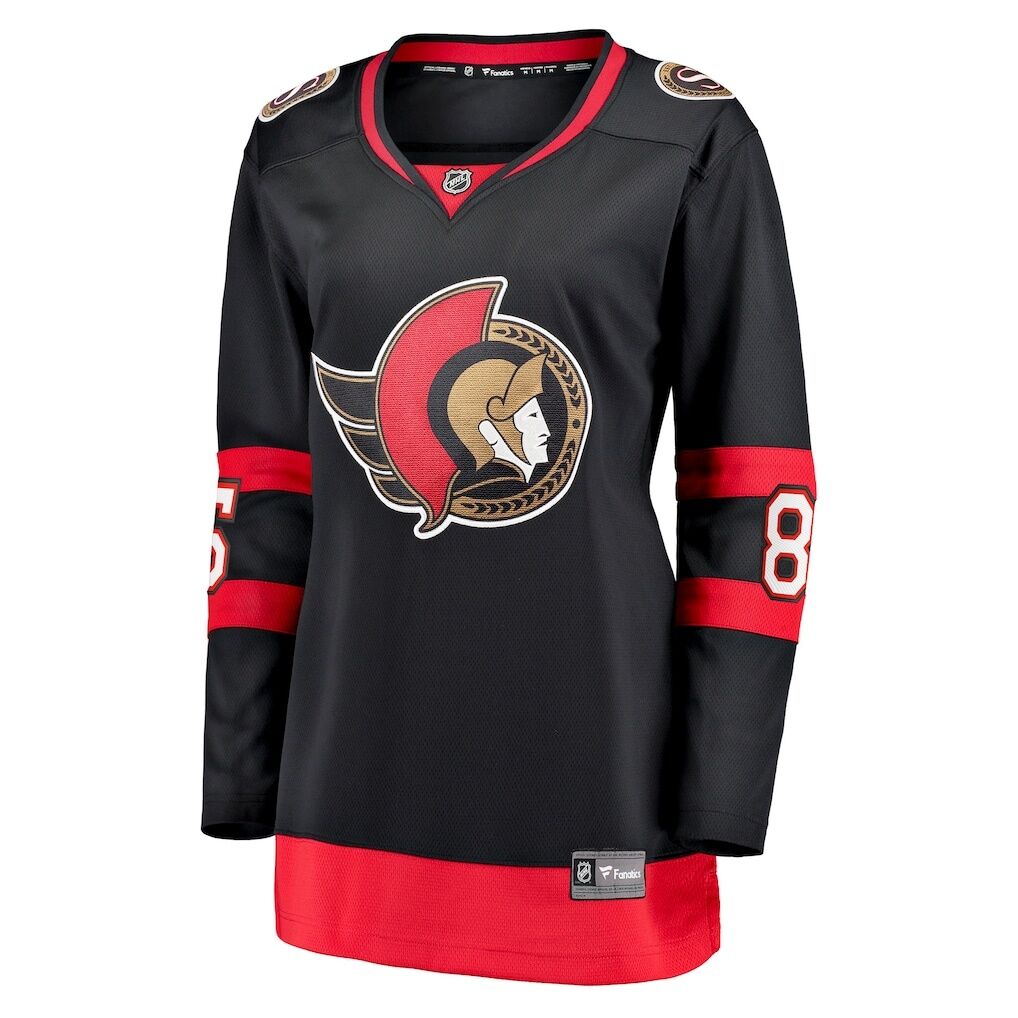 Jake Sanderson Ottawa Senators Fashion7 Women's Home Breakaway Jersey