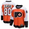 Dan Vladar Philadelphia Flyers Fashion7 Home Breakaway Jersey - Orange - Front View