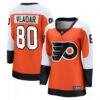 Dan Vladar Philadelphia Flyers Fashion7 Women's Home Breakaway Jersey - Orange - Front View