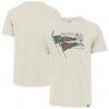 Minnesota Wild '47 Journeyman Franklin T-Shirt - Cream - Front View