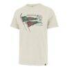 Minnesota Wild '47 Journeyman Franklin T-Shirt - Cream - Side View