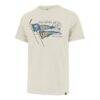 Buffalo Sabres '47 Journeyman Franklin T-Shirt - Cream - Back View