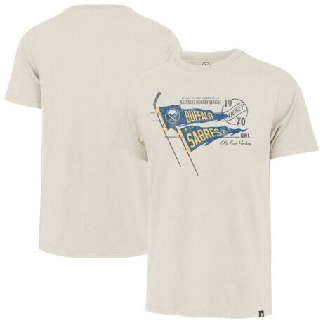 Buffalo Sabres '47 Journeyman Franklin T-Shirt - Cream - Front View
