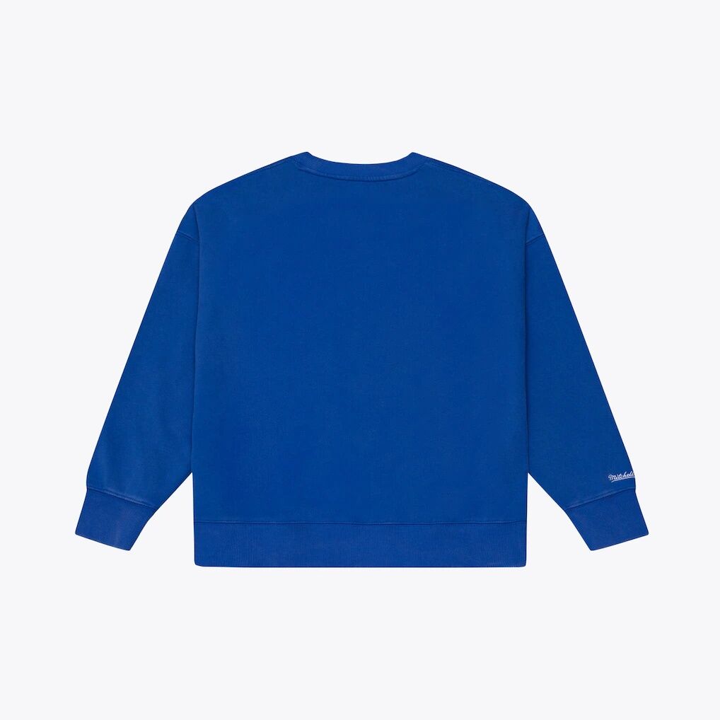 Seattle Seahawks Mitchell & Ness Women's  Essentials Fleece Sweatshirt - Royal